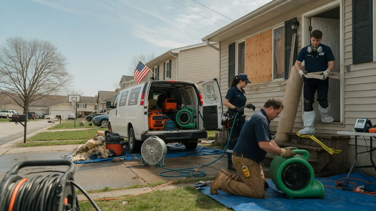 Water Damage Restoration in Loraine, IL near me